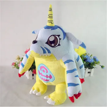 Anime Gabumon Pliušiniai Žaislai Digimon Nuotykių Ishida Yamato Naminių gyvūnų Skaičius 45cm Tunomon Evoliucija Cosplay Lėlės Pildymo Pagalvę Dovanų