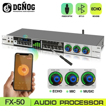 DGNOG Karaoke Procesorius Skaitmeninio Garso Efektu Procesorius Bluetooth Profesionali Garso, Audio Echo Efektas Sistema Dainuoti Namuose Šalis