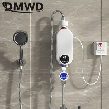 DMWD 110/220V Elektros Momentinis Karšto Vandens Maišytuvas Šildymo Mašina, Virtuvė, Vonios kambarys Šildomos Termostatiniai dušo Šildymo Greitai