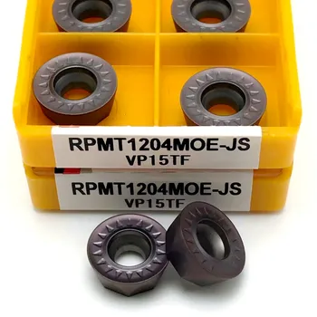 Karbidas įrankis RPMT1204 MOE JS VP15TF išorinis metalo tekinimo įrankis RPMT 1204 CNC dalys, tekinimo įrankis, tekinimo frezavimo cutter