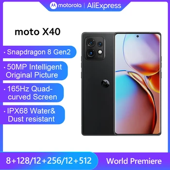 Pasaulinė Premjera Motorola Moto X40 5G Išmanųjį telefoną 6.7
