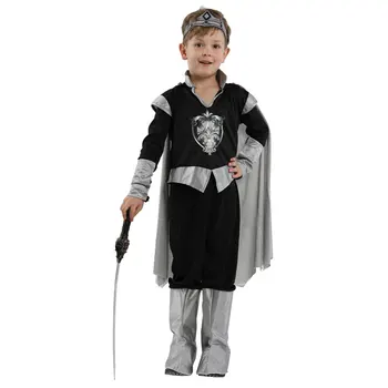 Vaikai Vaikų Viduramžių Kryžiuočių Kariai Riteris Kostiumas berniukams Halloween Carnival Šalies Užgavėnės Viduramžių Tema Išgalvotas Suknelė