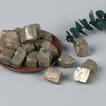 100g Neapdoroti Akmenys Pyrite Ritosi Kristalai Kubo Formos Mineralinių Pavyzdys Akvariumas Dekoro Ornamentą Feng Shui, kalnų Krištolas