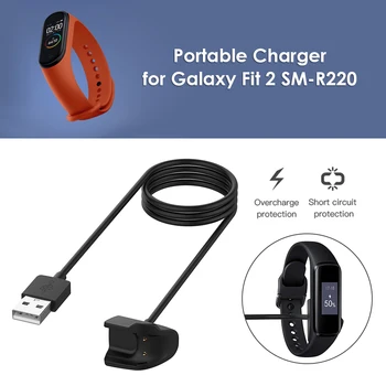 15/100cm Įkroviklio Kabelis Samsung Galaxy Fit 2 SM-R220 Pakeitimo USB Įkrovimo Kabelis Laidas Doko Priedai, Skirti 