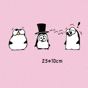 25x10cm Crazy Penguin Geležies Lopai 