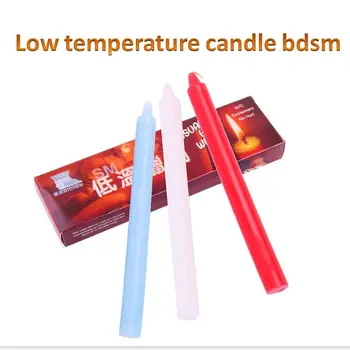 3pcs žemos temperatūros žvakės bdsm Kaista Žvakės SM Lova Apribojimų, Seksas Produktų, skirtų Moterų, Vyrų Mylėtojas žaislai aistra varva vaškas žaidimas