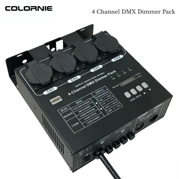 4 Kanalų DMX Dimeris Pack MIDI Valdiklis DMX Splitter Multi Jungiklis DMX Platintojas Scenos Šviesos Rungtynių DJ Šviesos