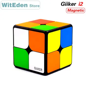 Giiker 2x2x2 Magnetinio Magic Cube i2 Smart Atnaujinti Super 2x2 AI 